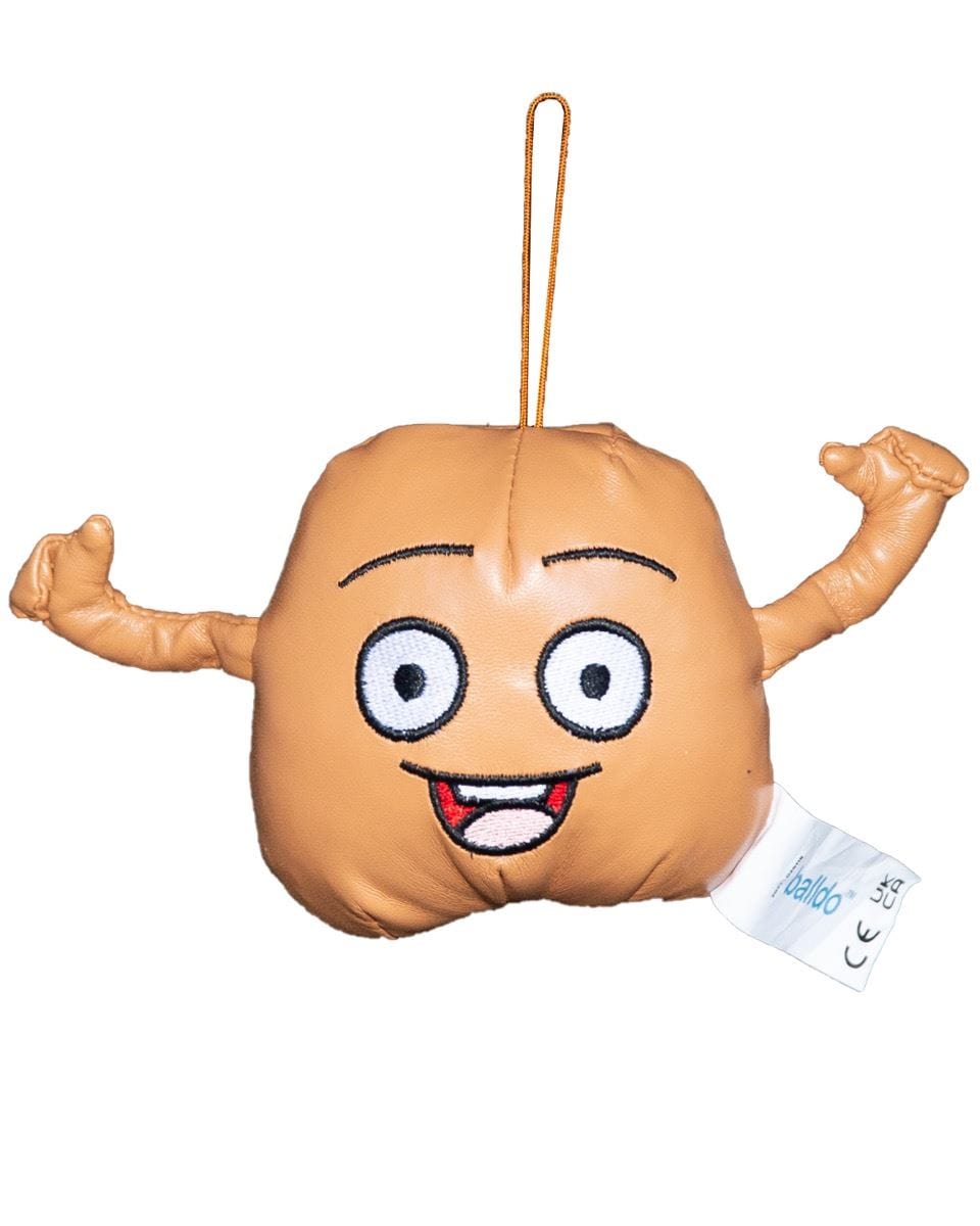 Balldo Balldo Chuck Toy - Scrotum Shaped Mascot & Novelty Key Chain