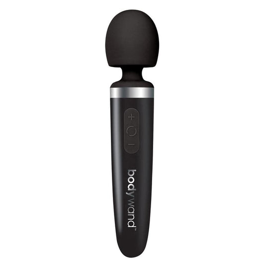 Bodywand Wand Vibrators Bodywand Aqua Mini Rechargeable Wand Massager Black - Multiple Vibration Modes