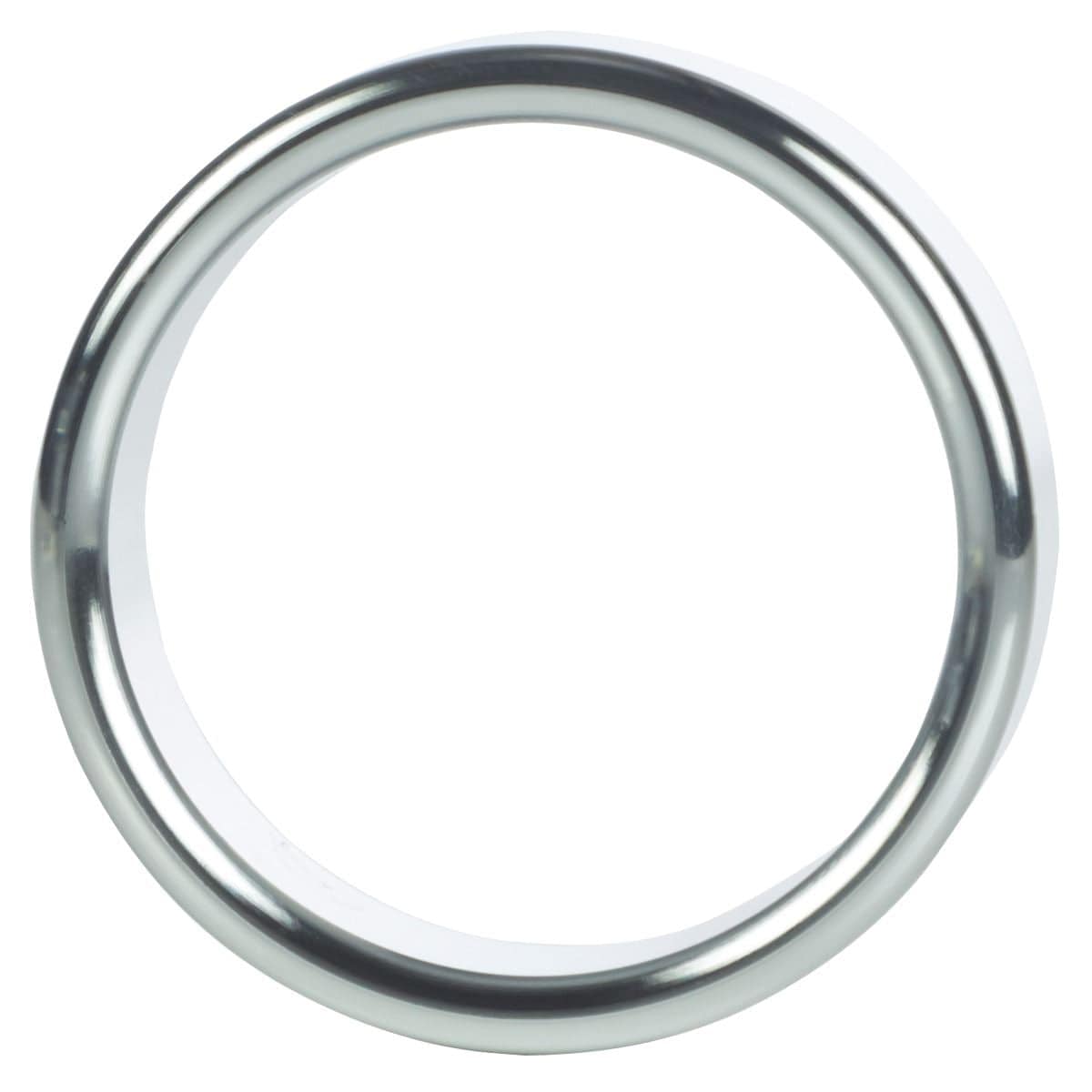 California Exotics Cock Rings Alloy Metallic Ring Large - Sturdy Aluminum Support Ring