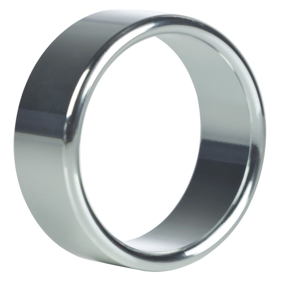 California Exotics Cock Rings Alloy Metallic Ring Large - Sturdy Aluminum Support Ring