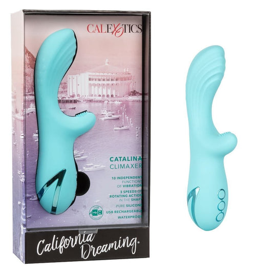 California Exotics G Spot Vibrator California Dreaming Catalina Climaxer - Rolling Wave G-Spot Vibrator Silicone