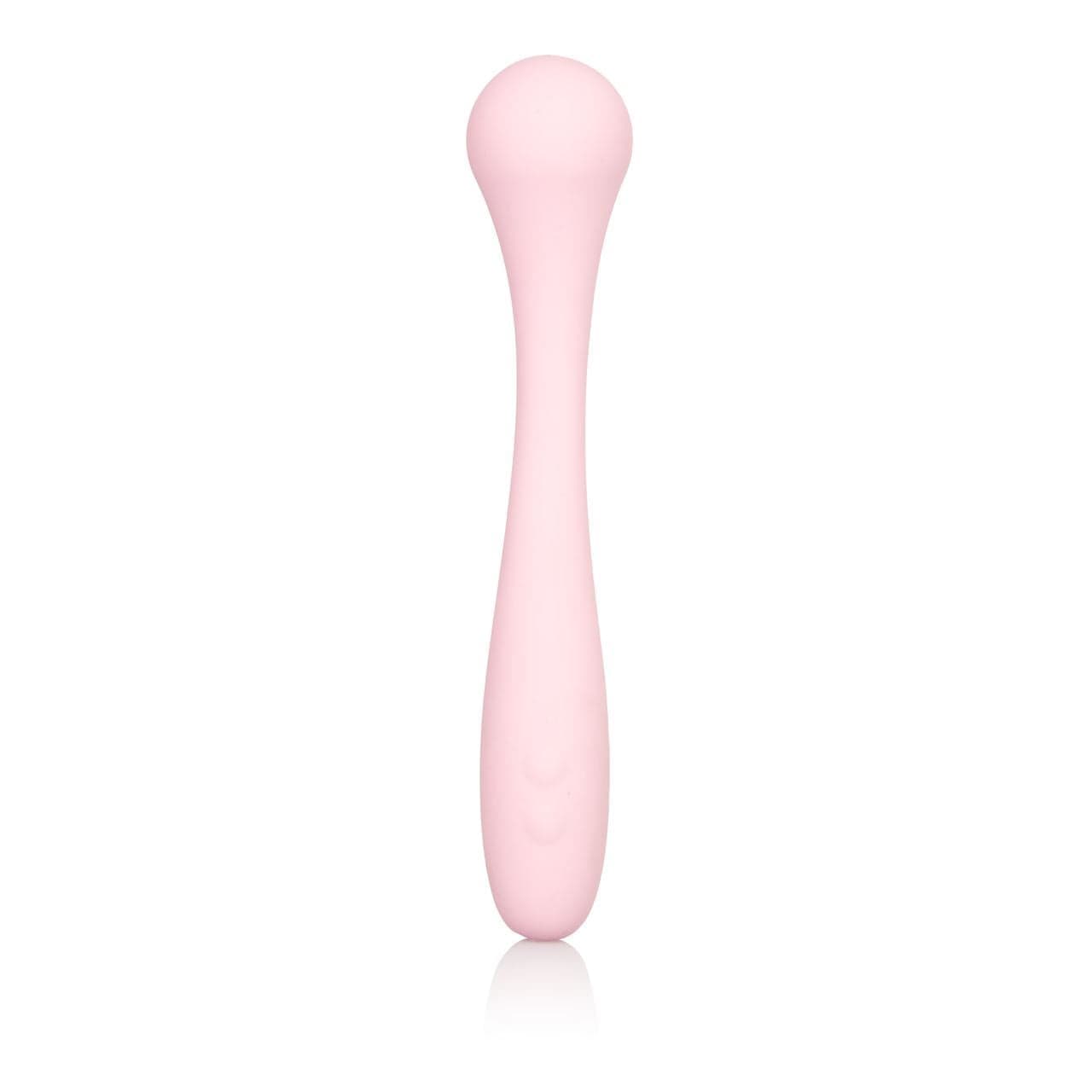 California Exotics G Spot Vibrator Inspire Vibrating G-Wand - Curved 10?Function G?Spot Massager Silicone Vibrating