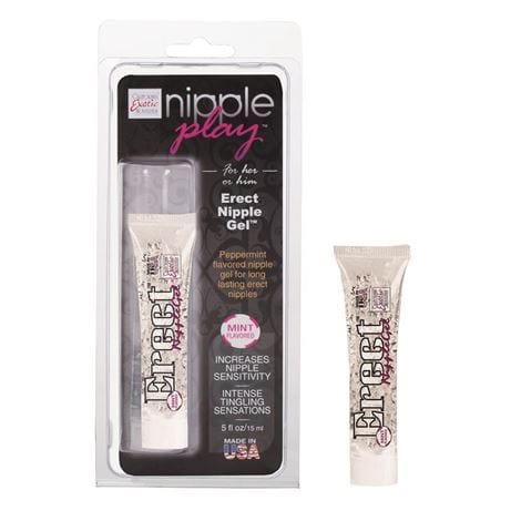 California Exotics Lubricant Erect Nipple Gel – Cooling Peppermint Mint Stimulating Serum