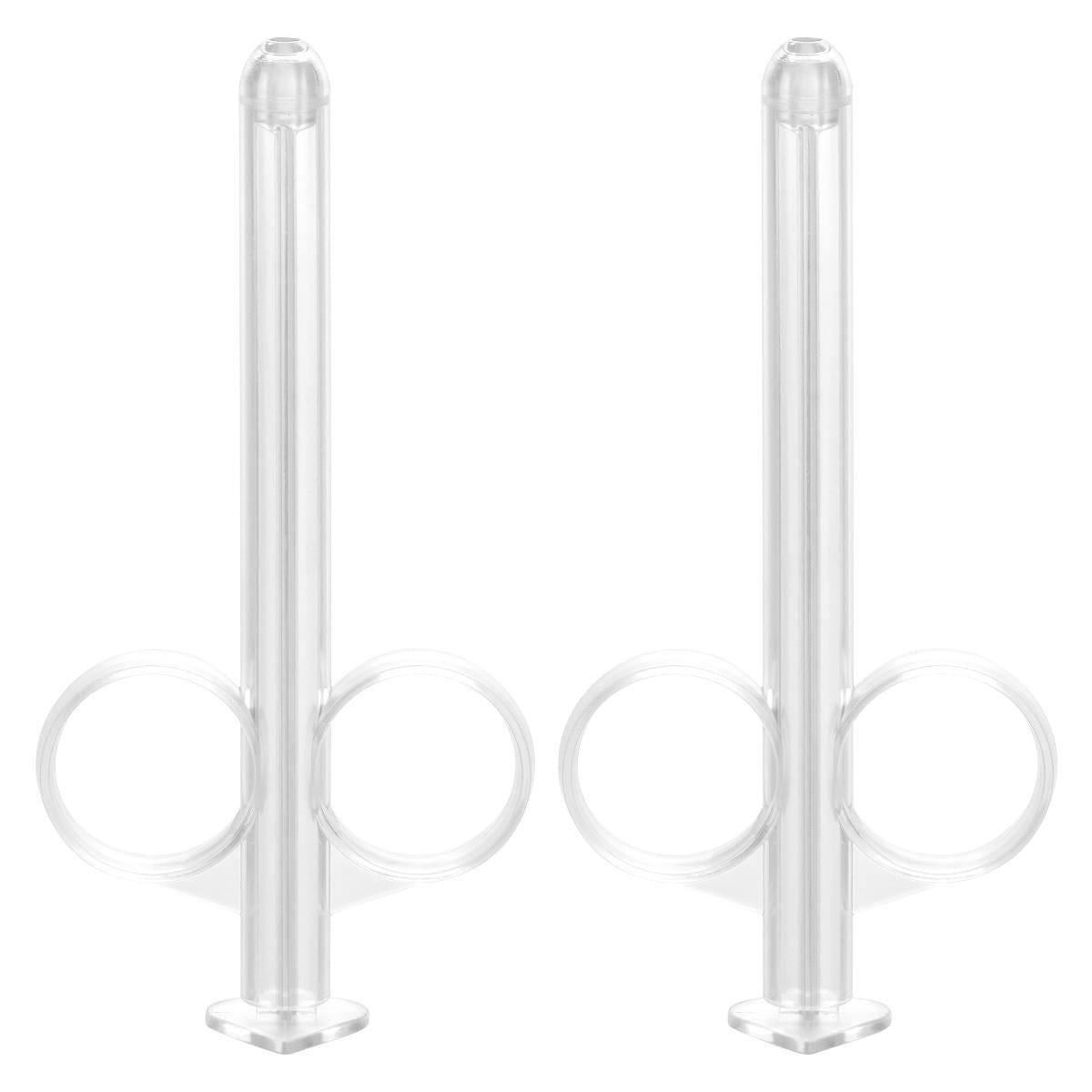 California Exotics Lubricant Lube Tube Applicator Clear - Precision Lubricant Syringe 2?Pack Silicone