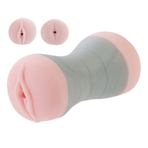California Exotics Male Masturbators CalExotics Travel Gripper - B.J. & Ass Dual Ended Stroker Discreet Anal