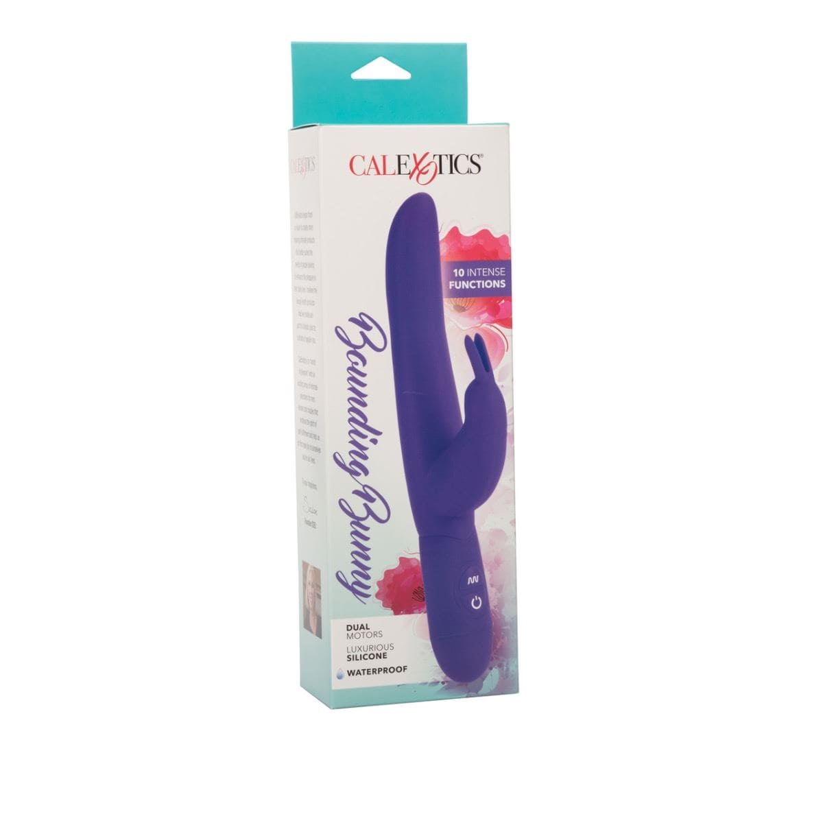 California Exotics Rabbit Vibrators CalExotics Bounding Bunny - Purple Vibrating Bunny Stimulator Waterproof