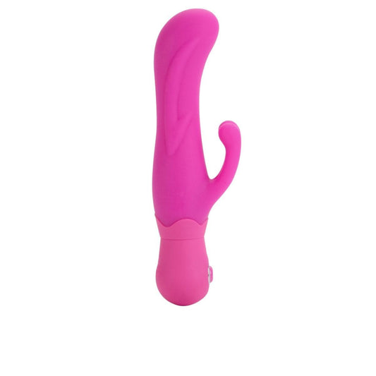 California Exotics Realistic Vibrators CalExotics Double Dancer: Pink Waterproof Dual-Action Vibrator for G-Spot Stimulation