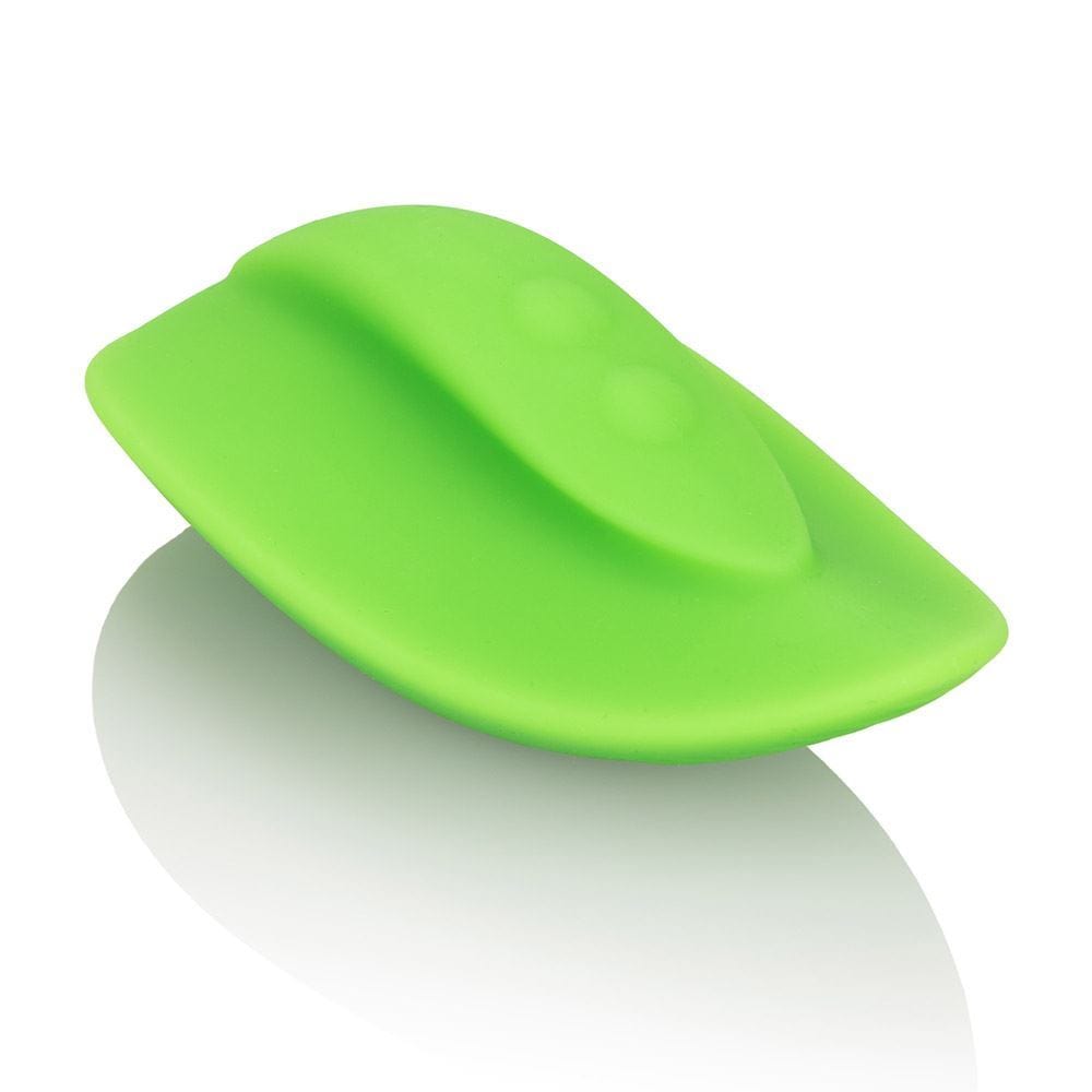 California Exotics Realistic Vibrators Mini Marvels Marvelous Teaser: 10 Function Silicone Leaf Massager