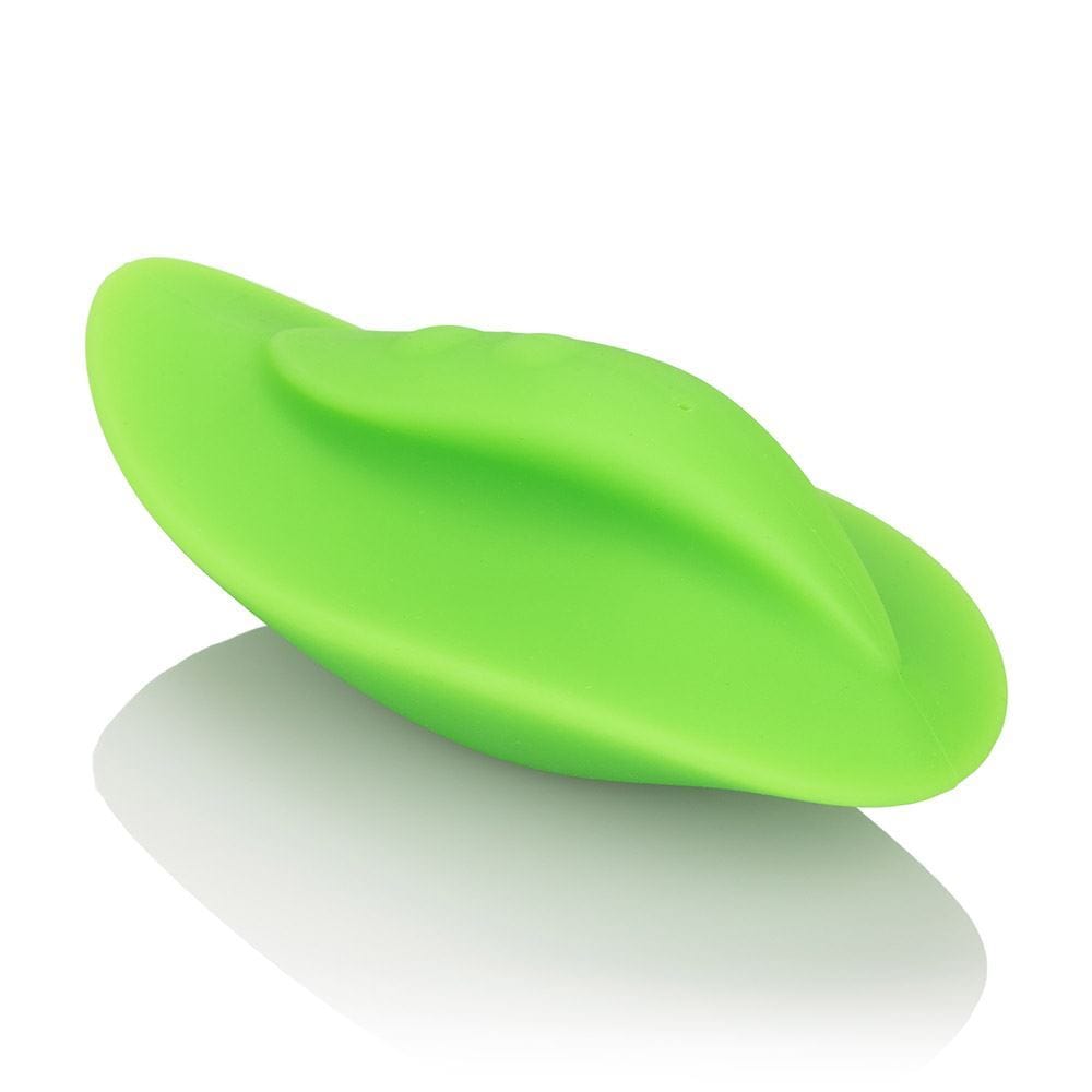 California Exotics Realistic Vibrators Mini Marvels Marvelous Teaser: 10 Function Silicone Leaf Massager