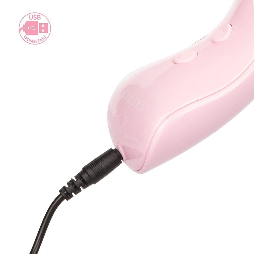 California Exotics Wand Vibrators Inspire Pulsing Intimate Arouser - Nubby 10 Function Clitoral Stimulator Couples