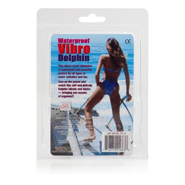 California Exotics Wand Vibrators Waterproof Vibro Dolphin Pocket Rocket Vibrator – Powerful Mini Waterproof Massager by CalExotics