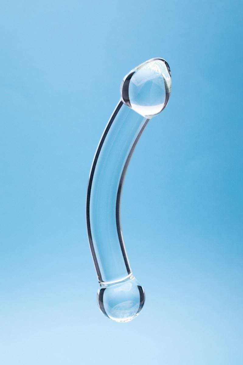 Clarity Realistic Dildos Clarity Celestial Purity Double Ended Glass Dildo: 6.6" Couples Pleasure