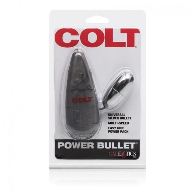 COLT Bullets COLT Multi Speed Power Pak Bullet: Wired Silver Bullet Vibrator