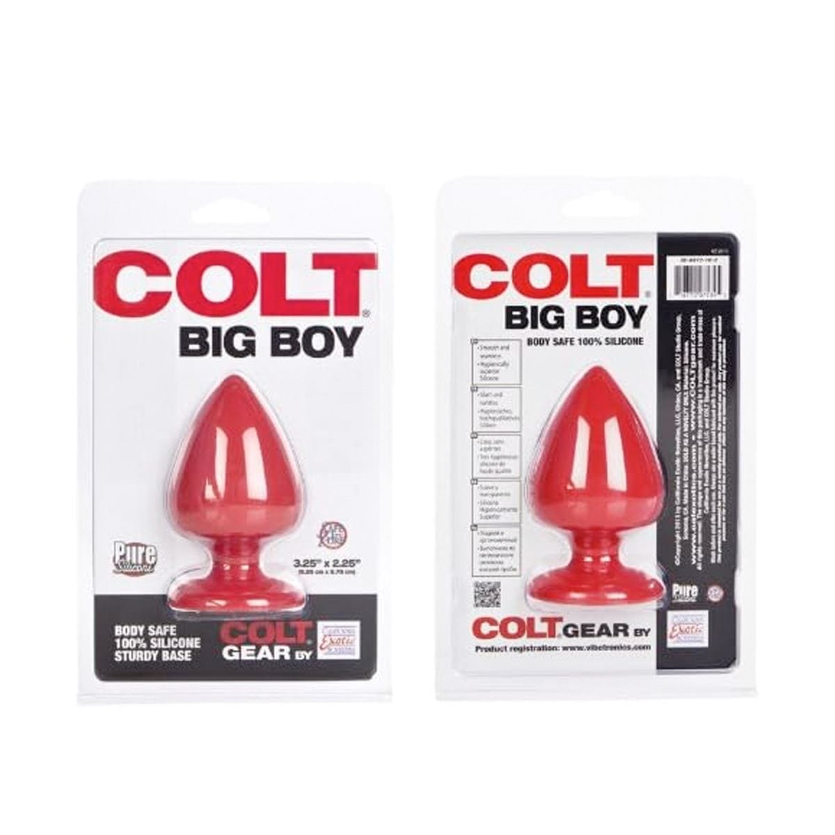 COLT Butt Plugs COLT Big Boy Smooth Silicone Anal Plug: Perfect Pleasure for Couples