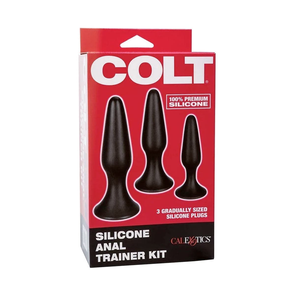 COLT Butt Plugs COLT Silicone Anal Trainer Kit: 3 Piece Graduated Plug Set