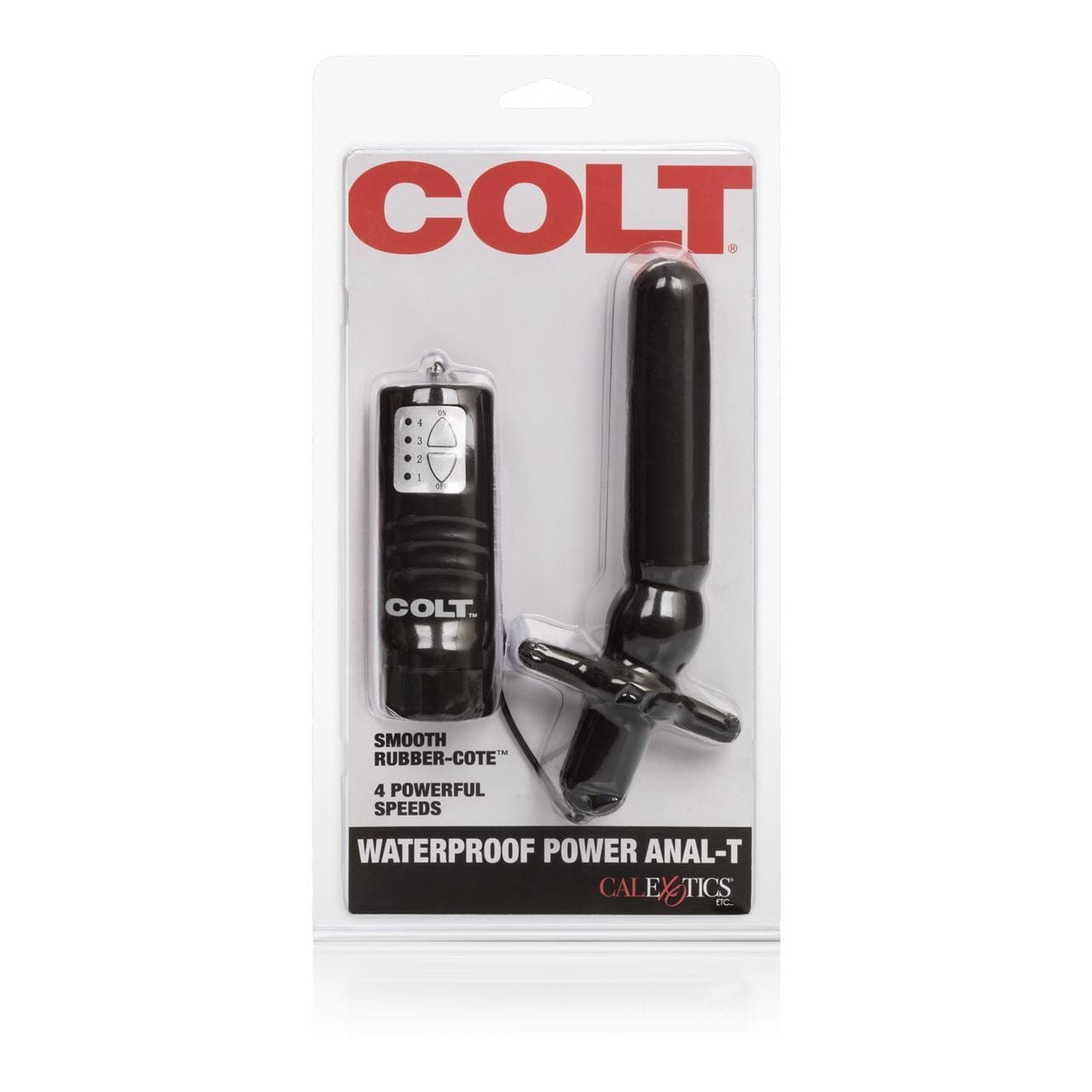 COLT Butt Plugs COLT Waterproof Power Anal Plug: Remote Control Vibrating Anal Toy