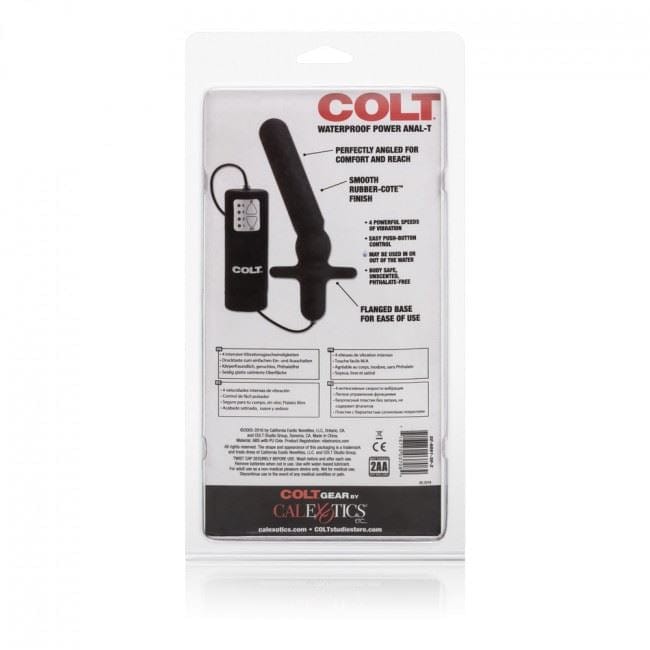 COLT Butt Plugs COLT Waterproof Power Anal Plug: Remote Control Vibrating Anal Toy