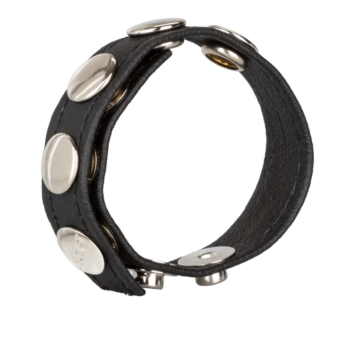 COLT Cock Rings COLT Adjust 5 Snap Leather Cock Ring - Adjustable Leather Support