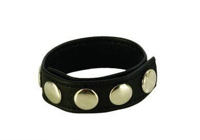 COLT Cock Rings COLT Adjust 5 Snap Leather Cock Ring - Adjustable Leather Support