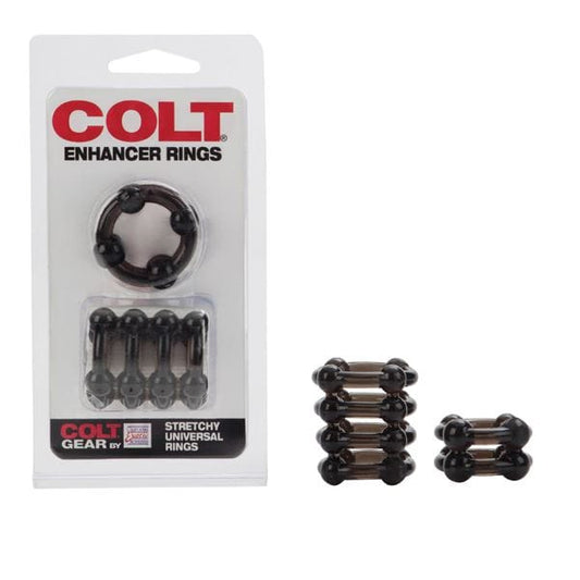 COLT Cock Rings COLT Enhancer Rings Smoke - Stretchy Cock Rings