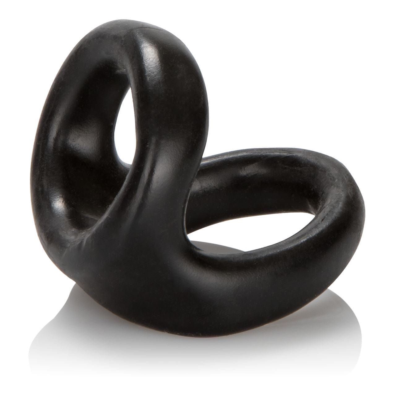 COLT Cock Rings COLT Snug Tugger Black - Double Cock Ring with Ball Strap