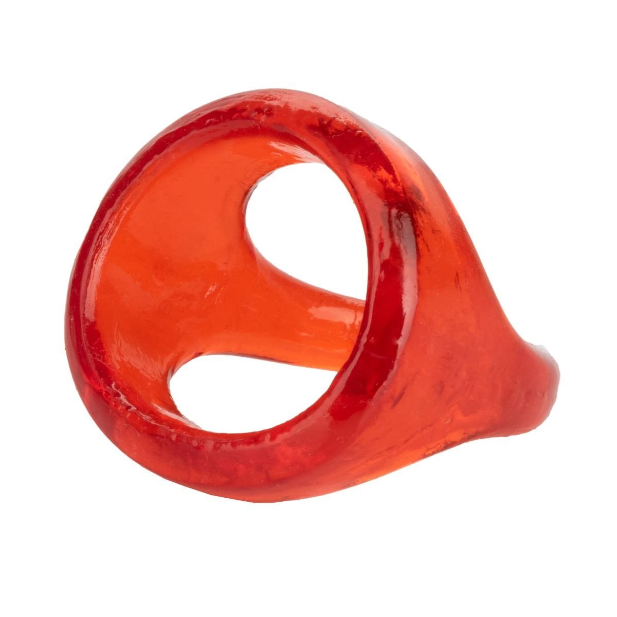COLT Cock Rings COLT XL Snug Tugger - Extra Large Dual Support Ring (Red) Waterproof
