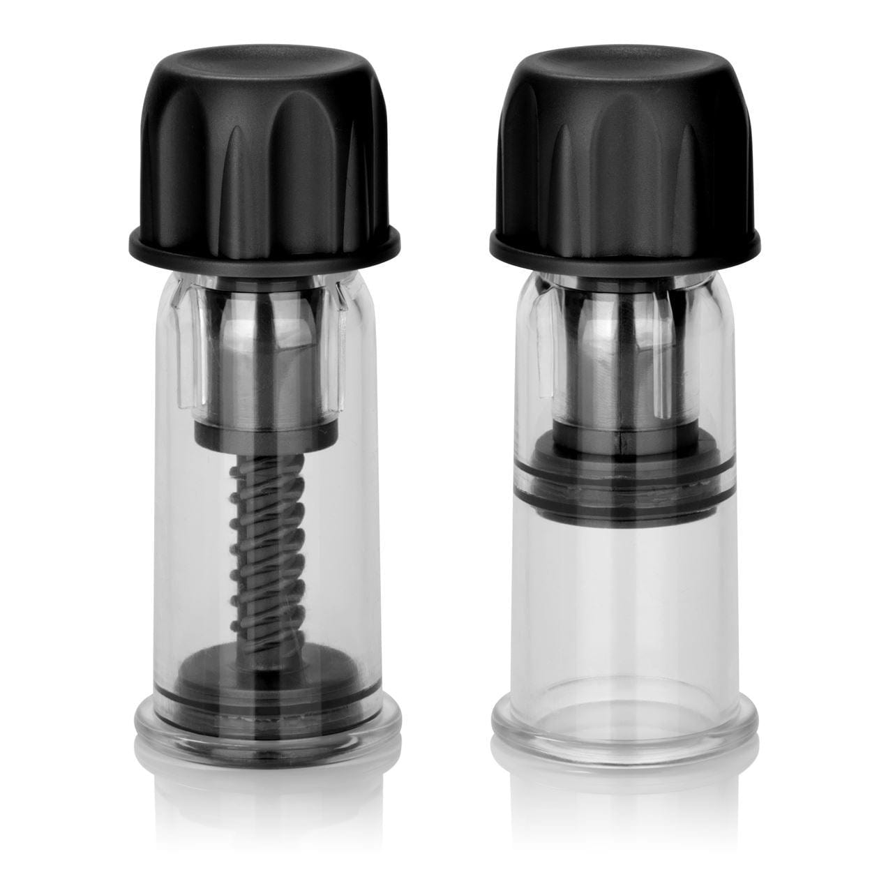 COLT Nipple Clamps COLT Nipple Pro Suckers Black - Adjustable Nipple Suckers Silicone Couples