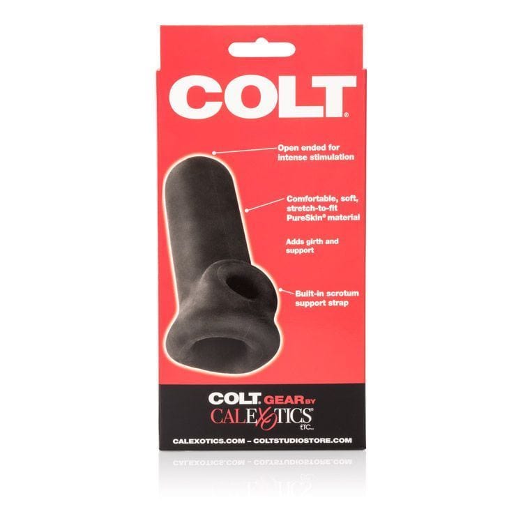 COLT Penis Extenders COLT Slammer Penis Extender - PureSkin Girth Sleeve with Scrotum Strap Couples