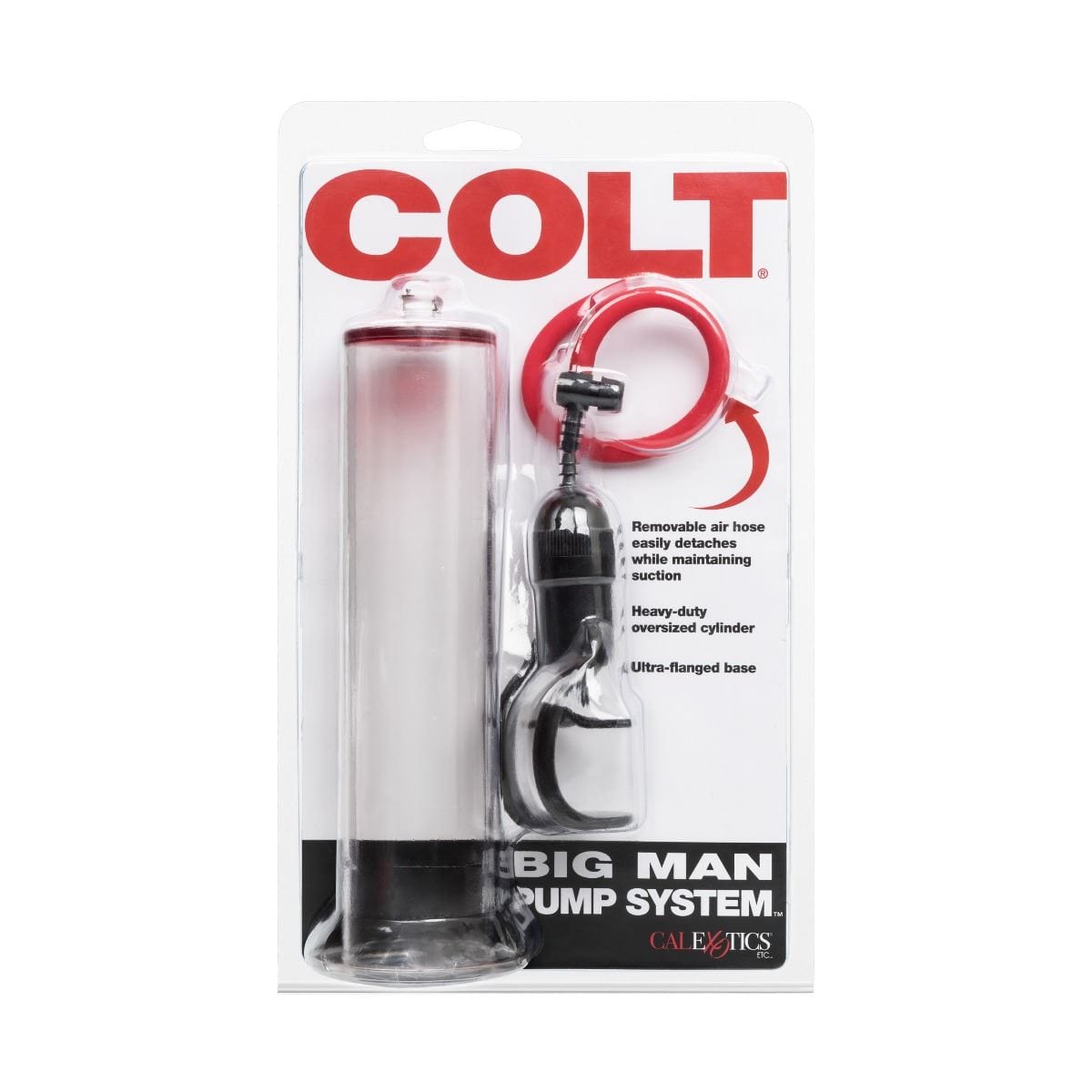 COLT Penis Pumps COLT Big Man Pump System - Oversized Penis Pump for Powerful Suction Silicone