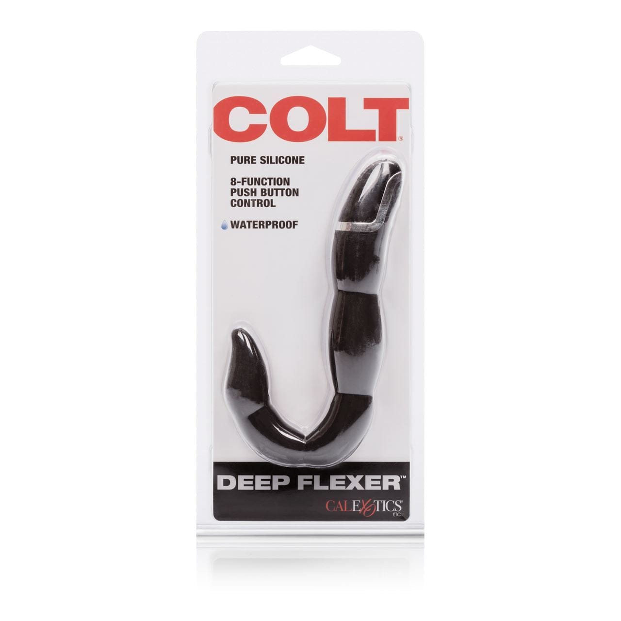 COLT Realistic Vibrators COLT Deep Flexer - 8 Function Prostate & Testicle Massager Silicone Vibrating