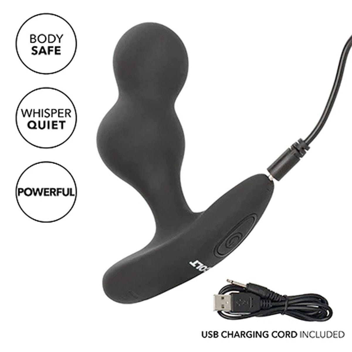 COLT Realistic Vibrators COLT Dual Power Probe: Rechargeable Bulbous Anal Vibrator