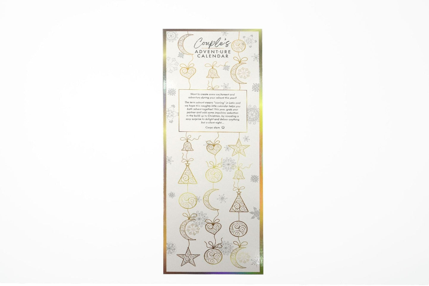 Creative Conceptions LTD Couple's Advent ure Scratch Calendar - 24 Sexy Surprises Couples