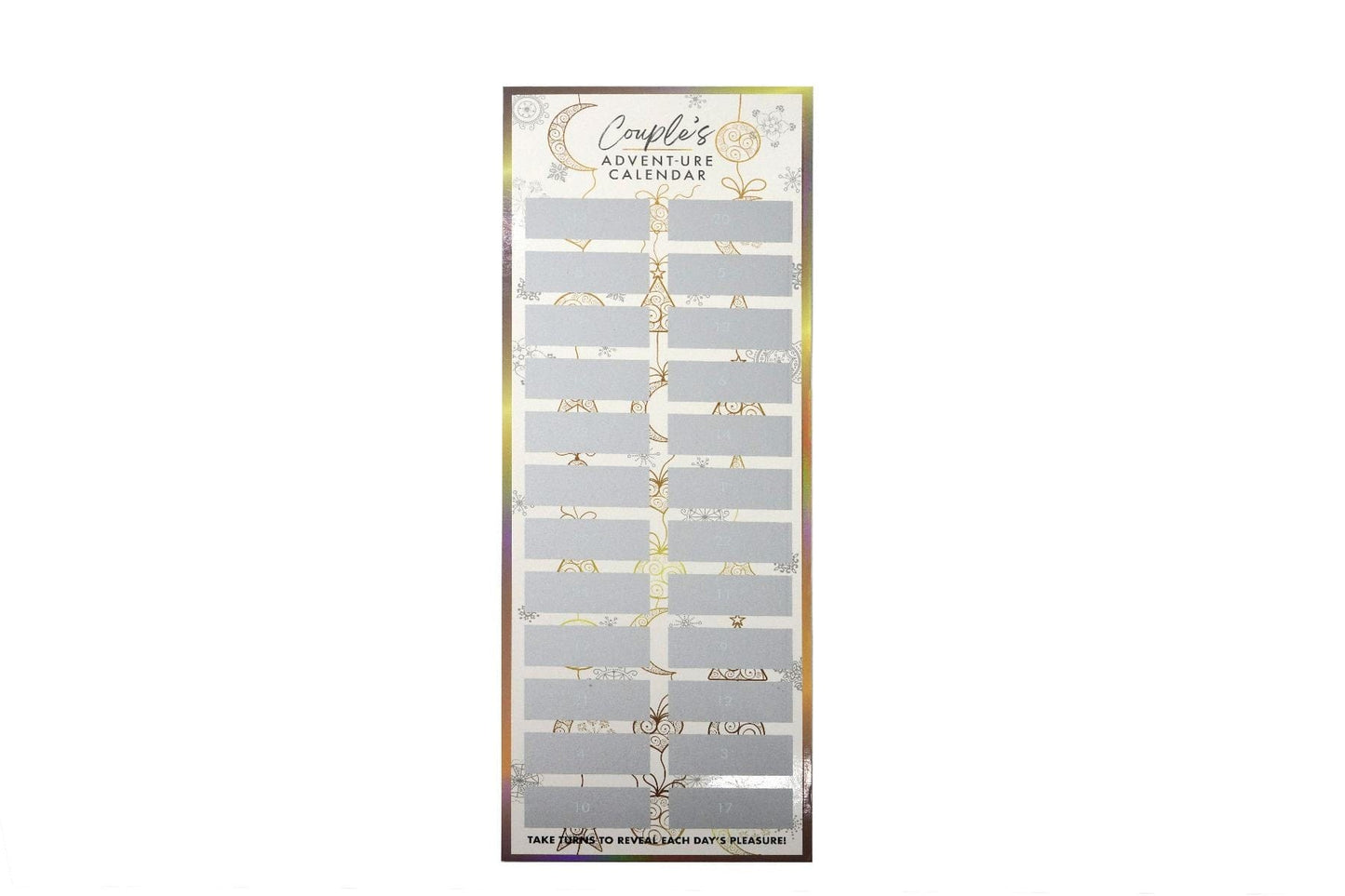 Creative Conceptions LTD Couple's Advent ure Scratch Calendar - 24 Sexy Surprises Couples
