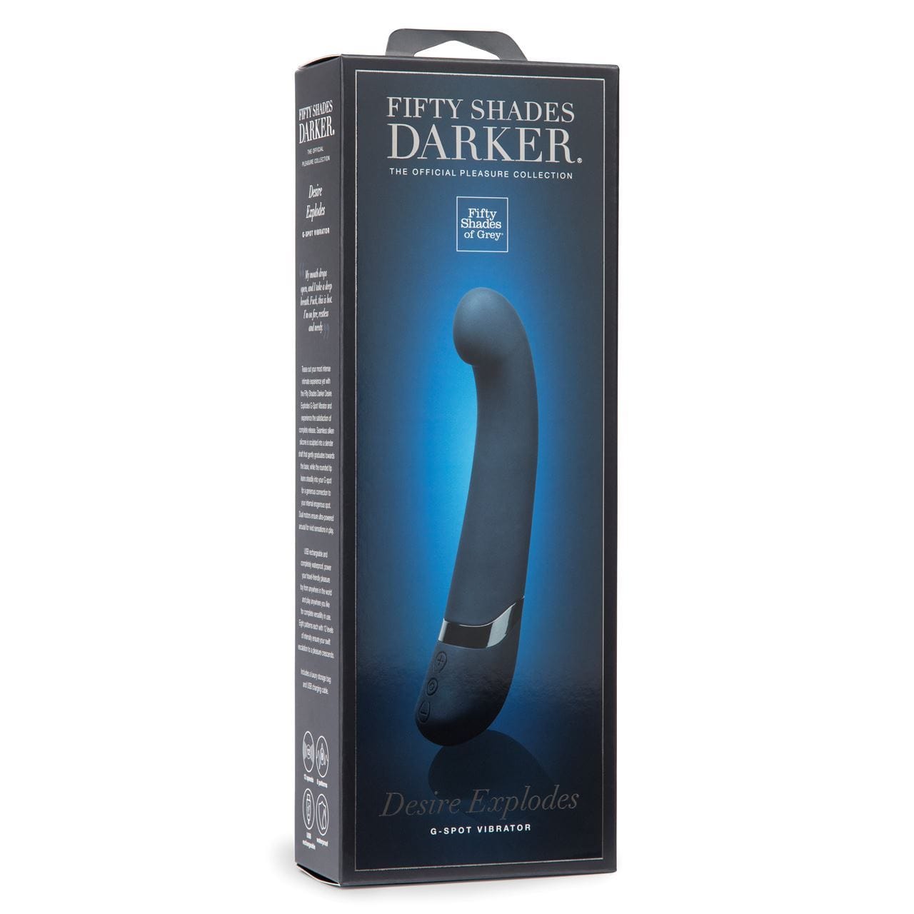 Creative Conceptions LTD Fifty Shades Darker Desire Explodes USB Rechargeable G - G?Spot Vibrator