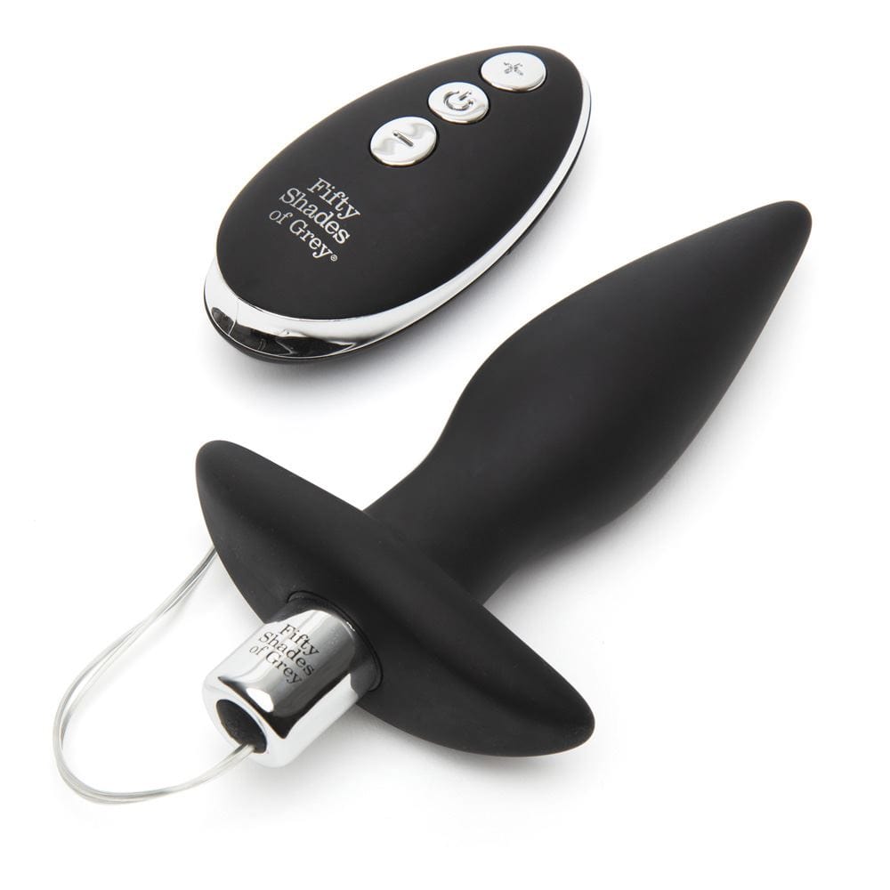 Creative Conceptions LTD Fifty Shades of Grey Relentless Vibrations Remote Control Butt Plug Silicone