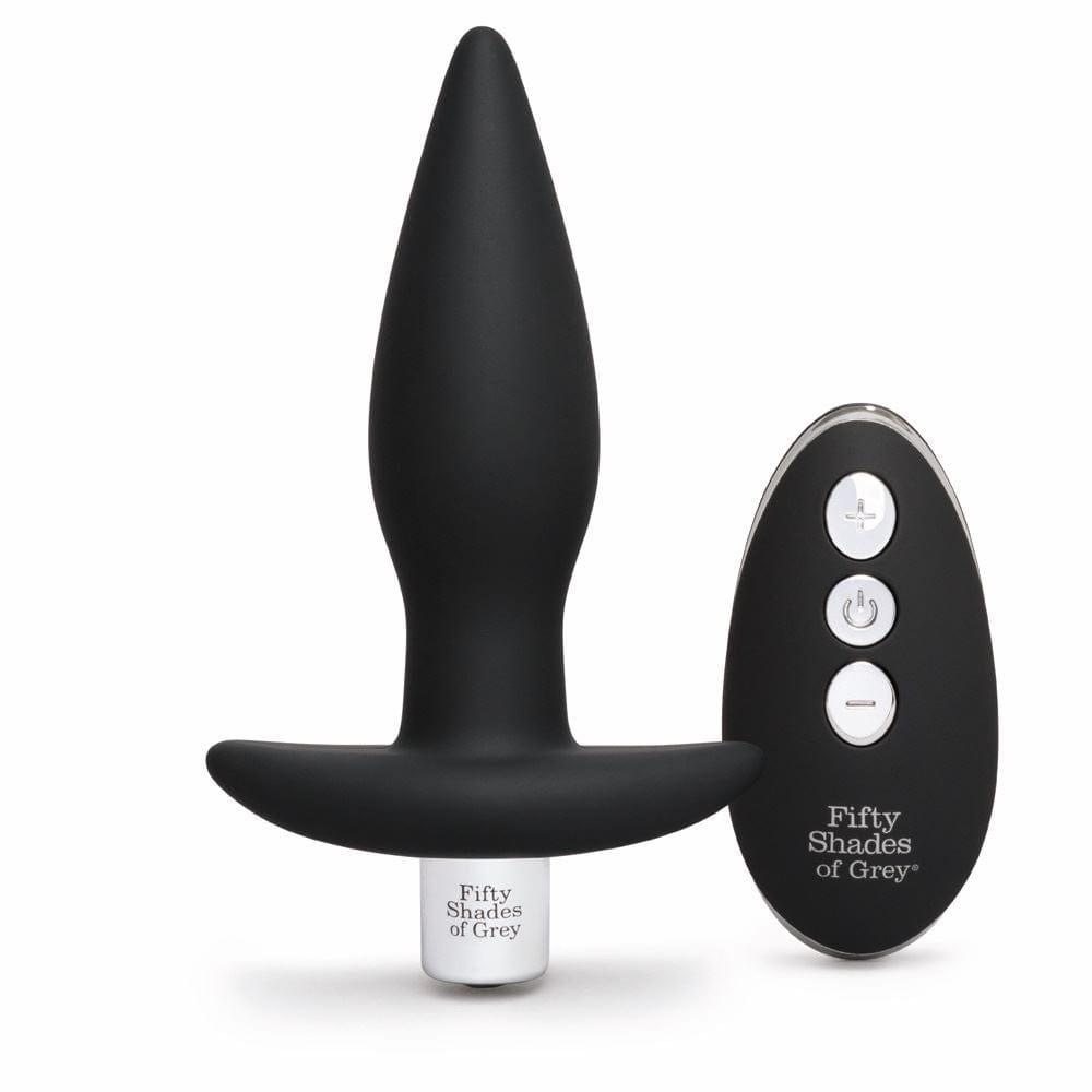 Creative Conceptions LTD Fifty Shades of Grey Relentless Vibrations Remote Control Butt Plug Silicone