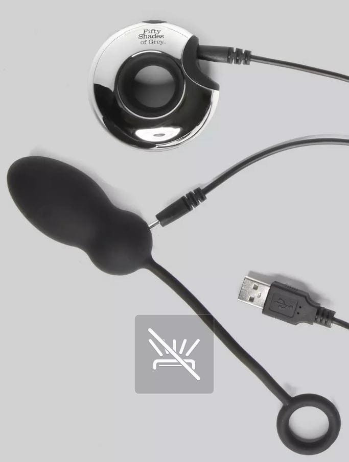 Creative Conceptions LTD Fifty Shades of Grey Relentless Vibrations Remote Control Egg Silicone Vibrating