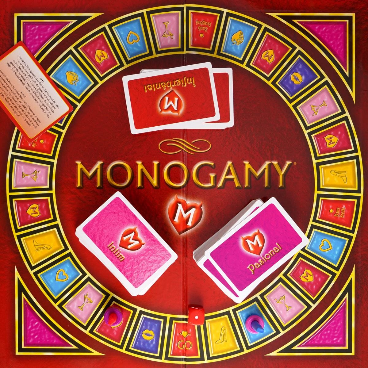 Creative Conceptions LTD Monogamy Game - Romanian Edition Couples