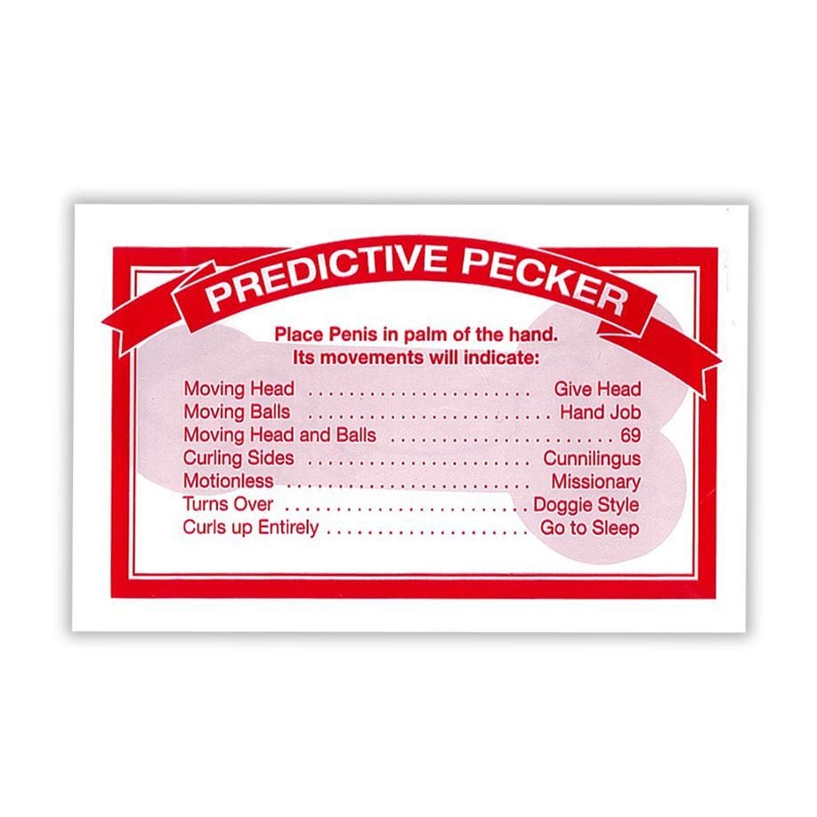 Creative Conceptions LTD Predictive Pecker Sexual Fortune Teller