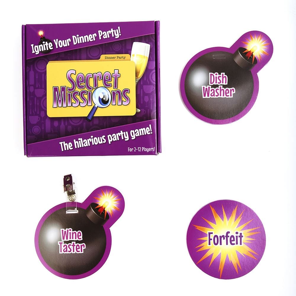 Creative Conceptions LTD Secret Missions Dinner Party Game