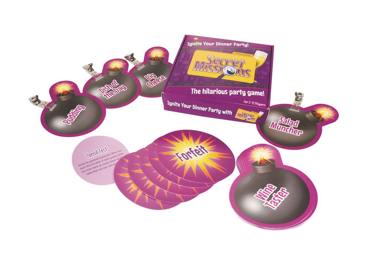 Creative Conceptions LTD Secret Missions Dinner Party Game