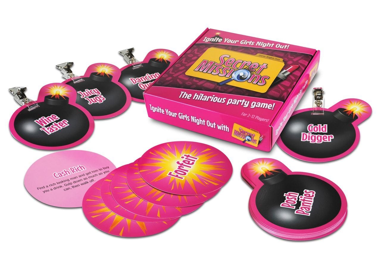 Creative Conceptions LTD Secret Missions Girlie Nights Party Game