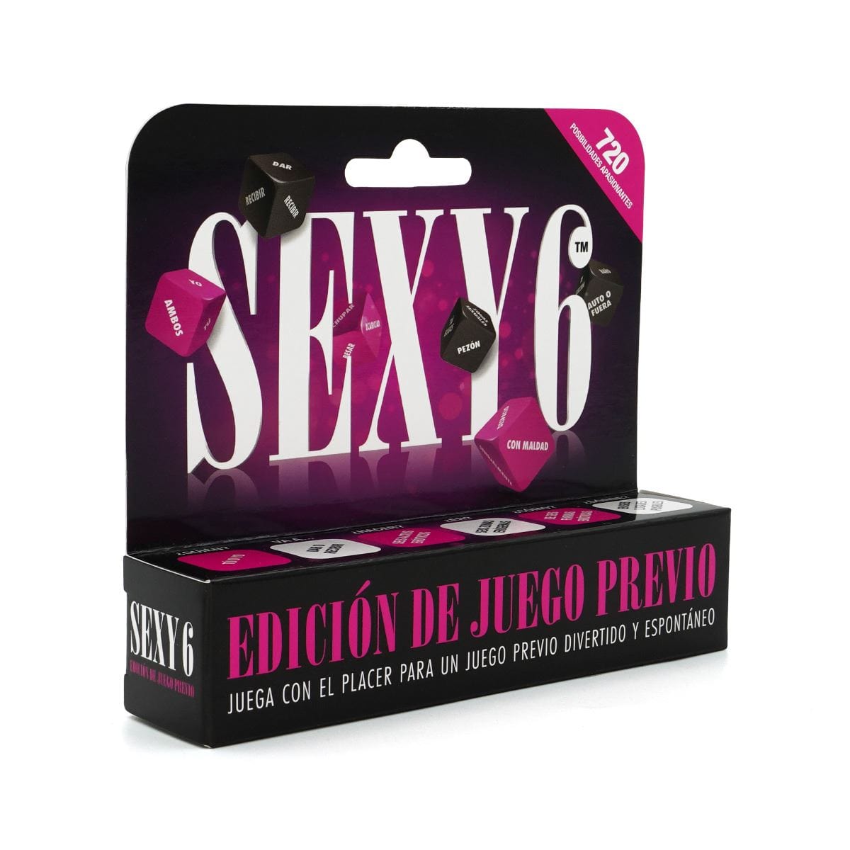 Creative Conceptions LTD Sexy 6 Dice - Foreplay Edition (Spanish) - Romantic Dice Game Couples