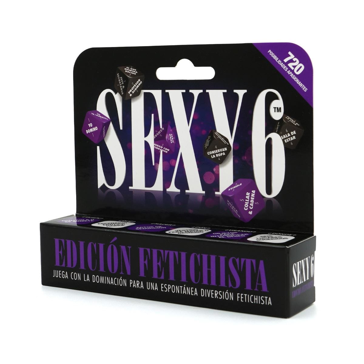 Creative Conceptions LTD Sexy 6 Dice - Kinky Edition (Spanish) - Fetish Dice Game Couples