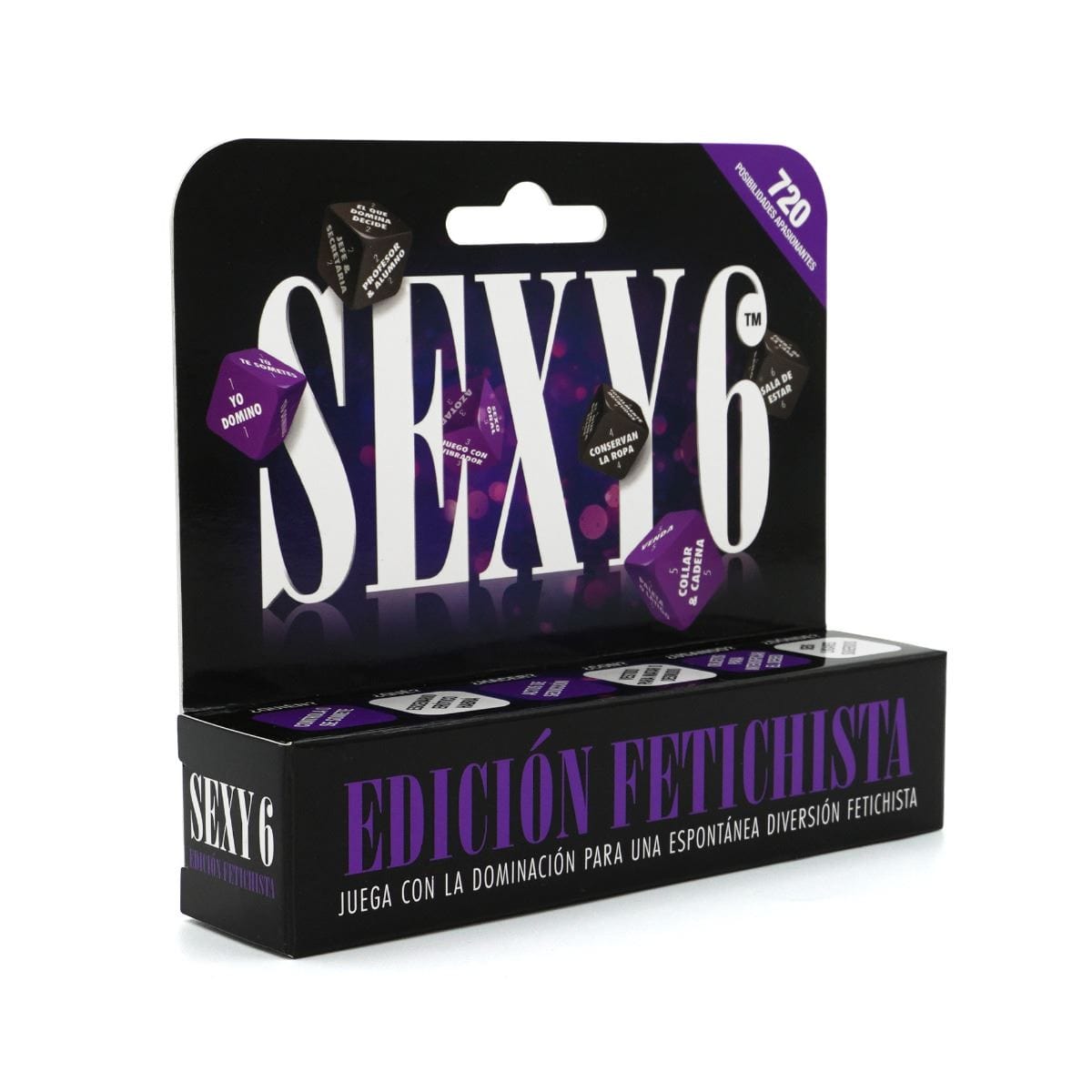 Creative Conceptions LTD Sexy 6 Dice - Kinky Edition (Spanish) - Fetish Dice Game Couples