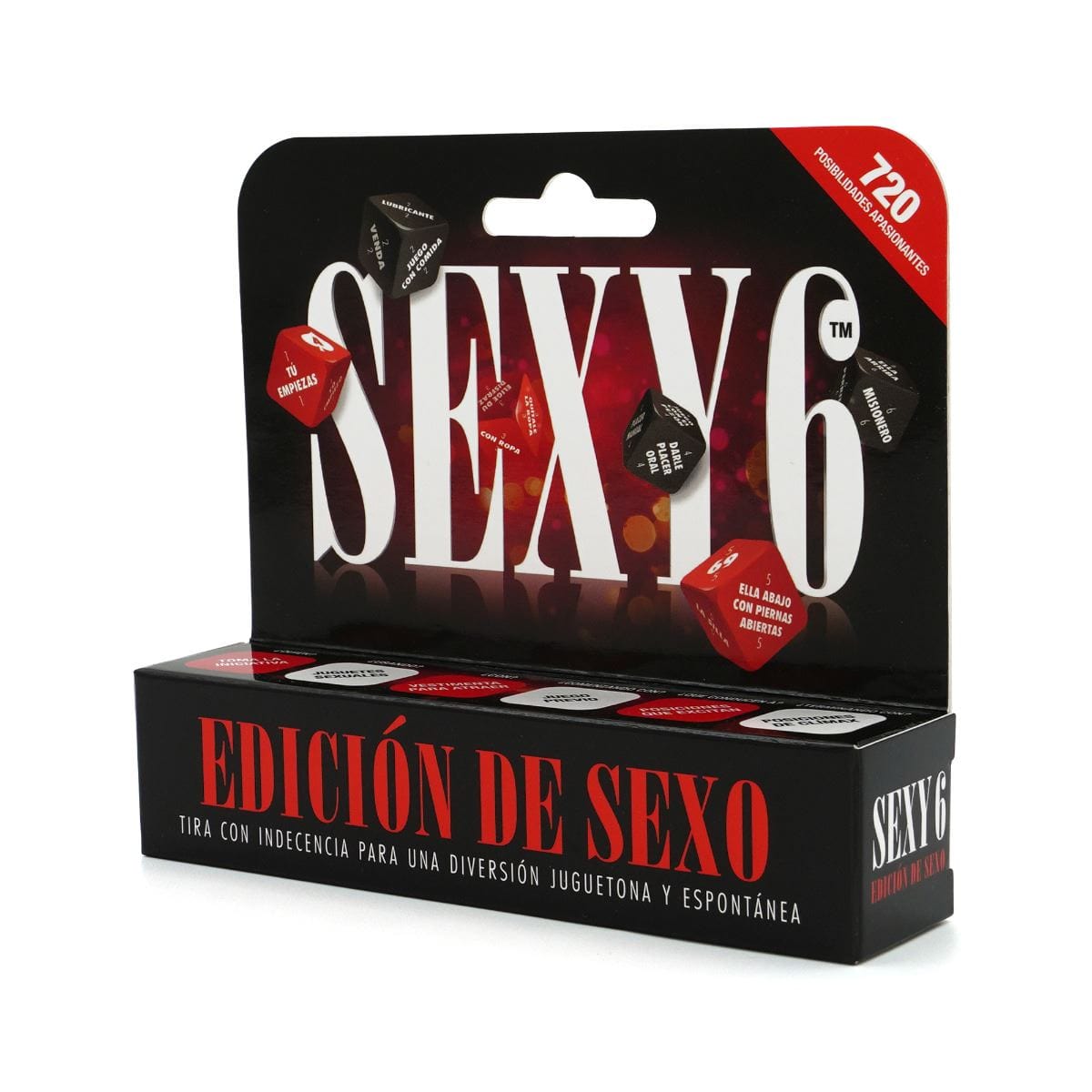 Creative Conceptions LTD Sexy 6 Dice Sex Edition (Spanish) - 720 Sensual Scenarios