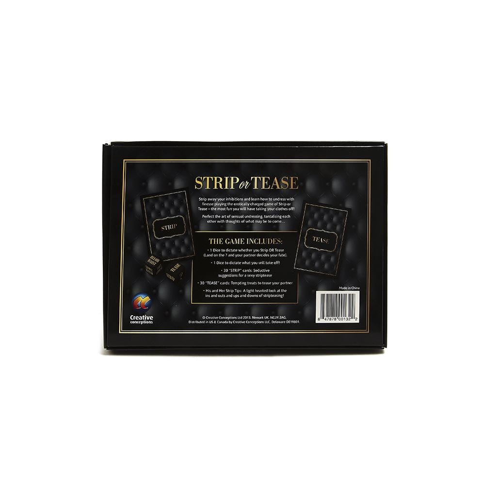 Creative Conceptions LTD Strip or Tease Adult Couples Card Game
