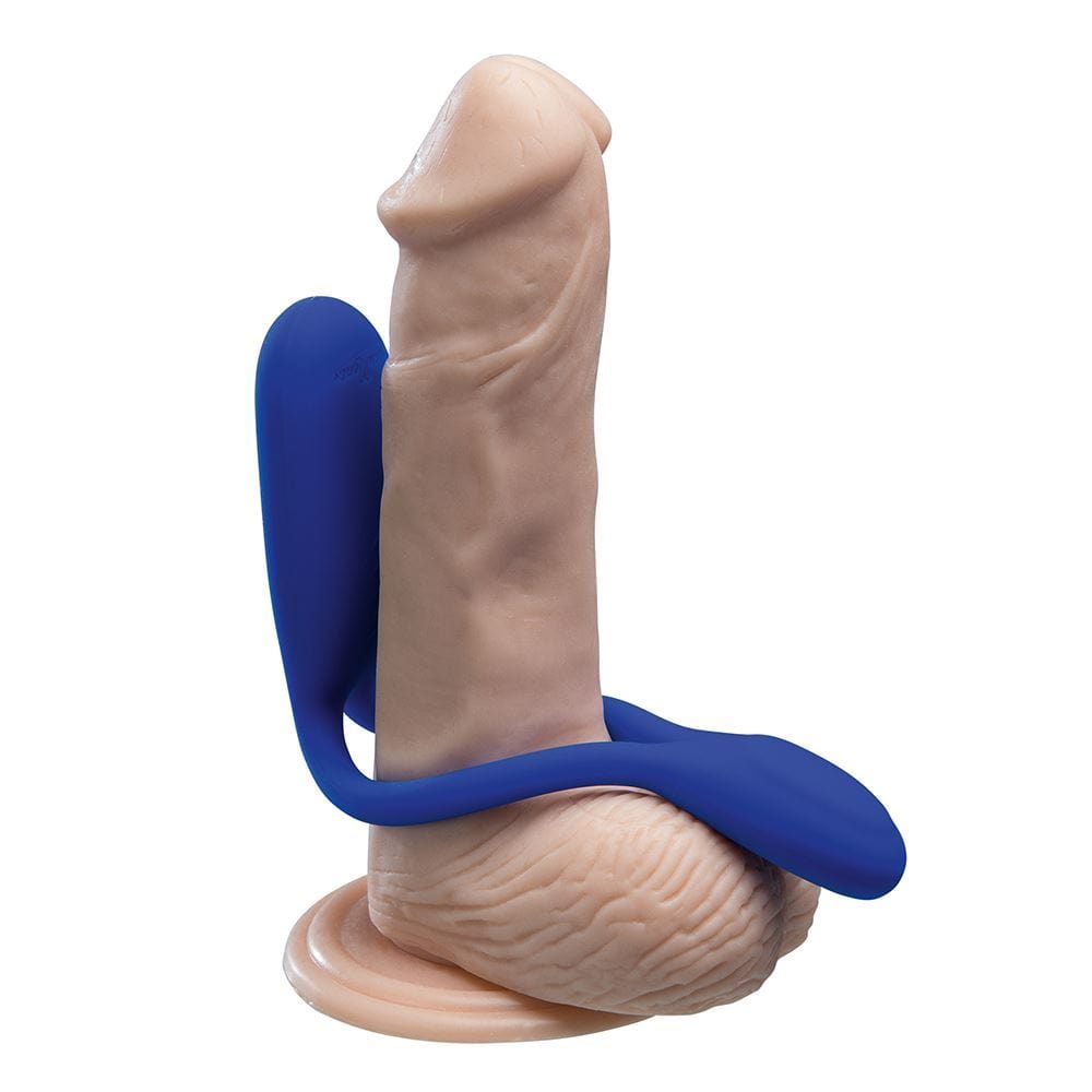 Doppio/Flexxio Realistic Vibrators Flexxio Dual Motor Couples Vibrator: Remote Control Bendable Blue Vibrator