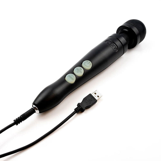 Doxy Wand Vibrators Doxy Die Cast 3 Rechargeable - Matte Black | Premium Die Cast 3 Rechargeable Wand Vibrator