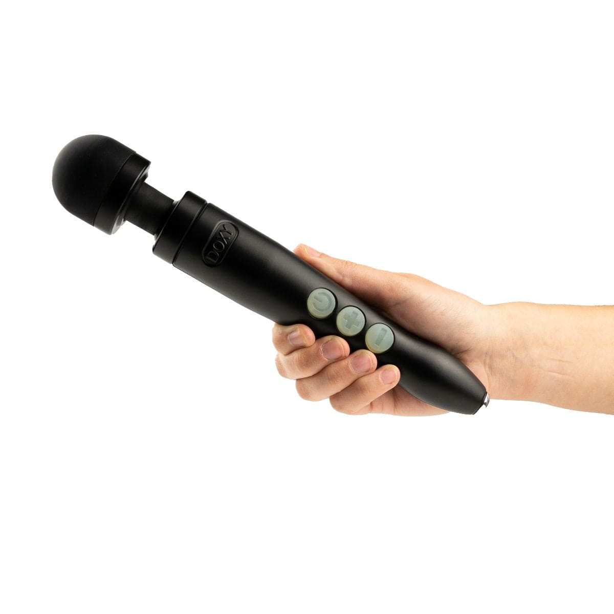 Doxy Wand Vibrators Doxy Die Cast 3 Rechargeable - Matte Black | Premium Die Cast 3 Rechargeable Wand Vibrator